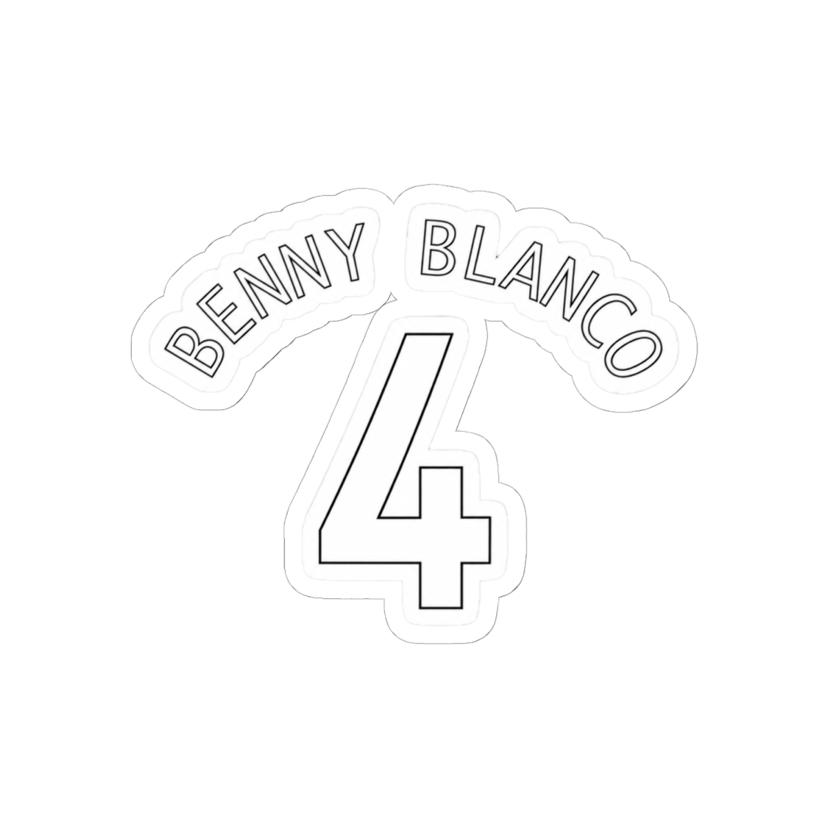 Benny Blanco Gunner - alternate angle 1, merchandise
